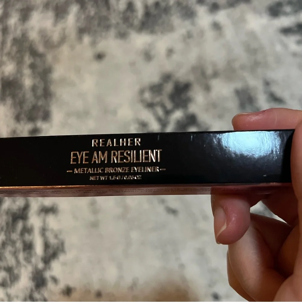 REALHER Eye Am Resilient Metallic Bronze Eyeliner May sale